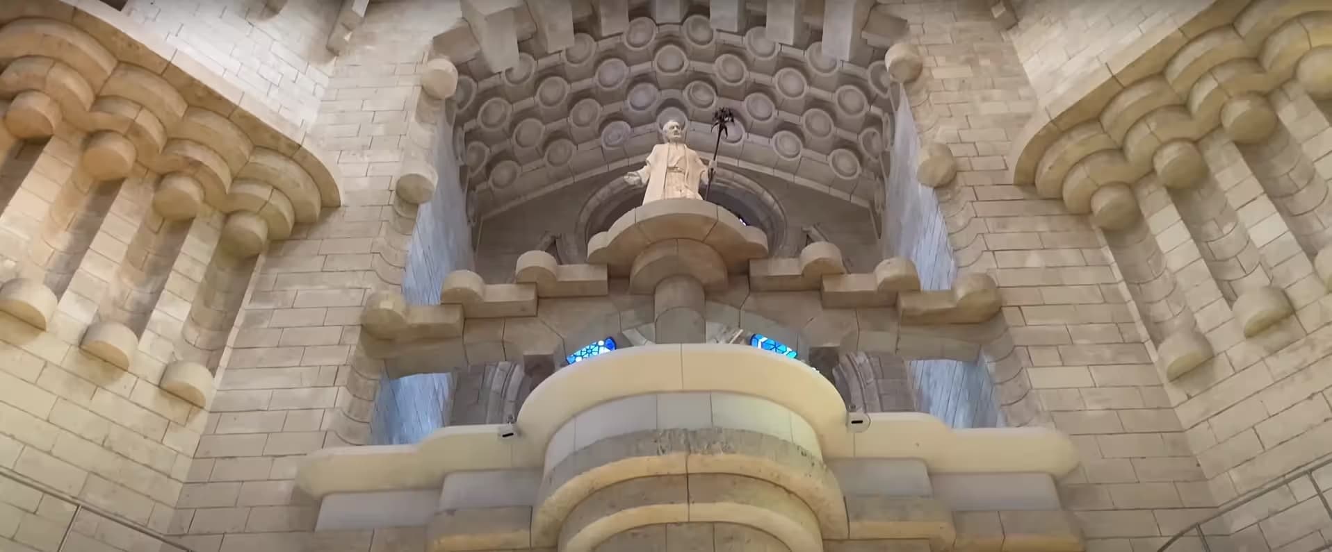 Sagrada Familia exterior towers view